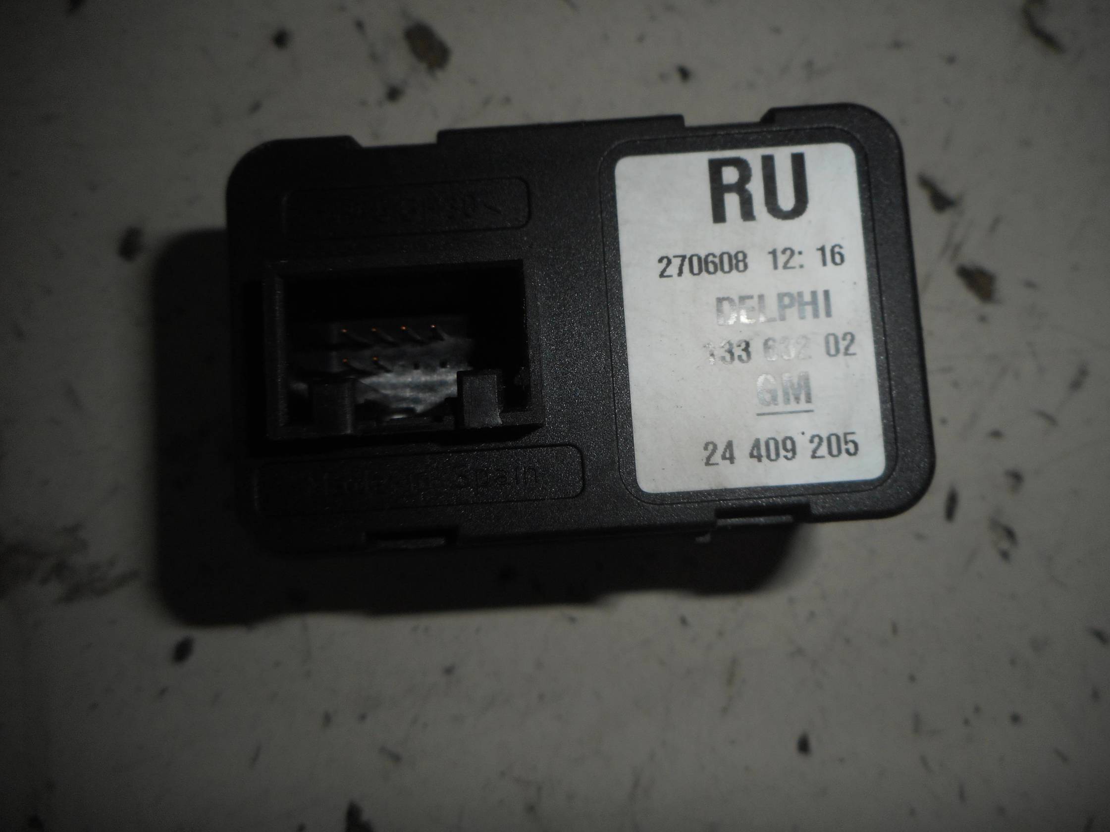 Interruttore alzacristalli porta ant.